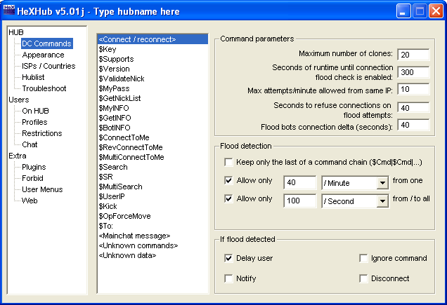 HeXHub GUI