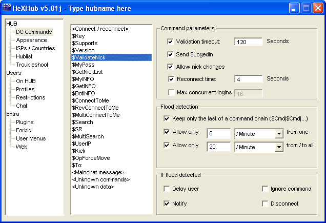 HeXHub GUI