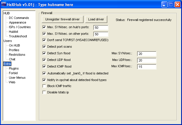 HeXHub GUI