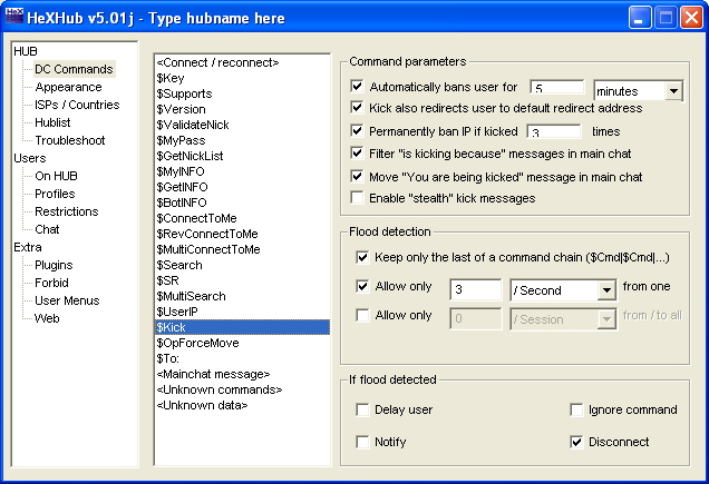 HeXHub GUI