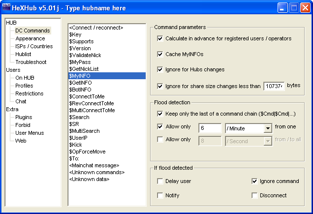 HeXHub GUI