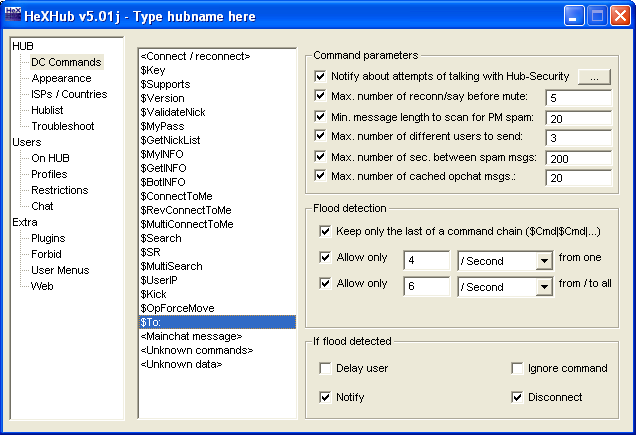 HeXHub GUI